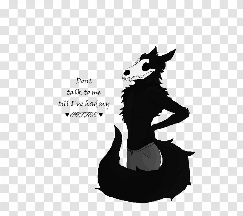 Canidae Cartoon Silhouette Dog - Tail - Cloud Talk Transparent PNG