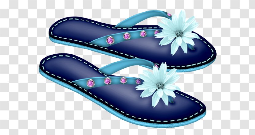 Slipper Flip-flops Shoe Footwear Clip Art - Flip Flops Transparent PNG