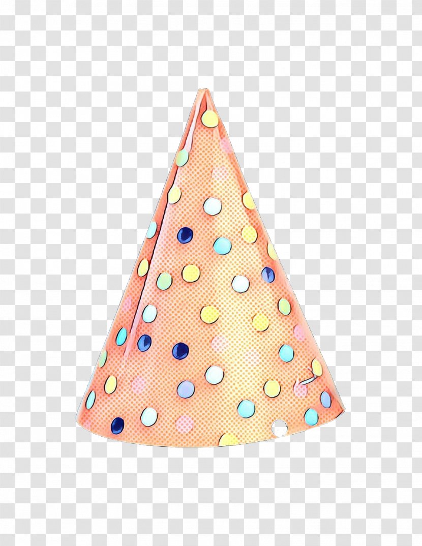 Party Hat Cartoon - Triangle - Fashion Accessory Polka Dot Transparent PNG