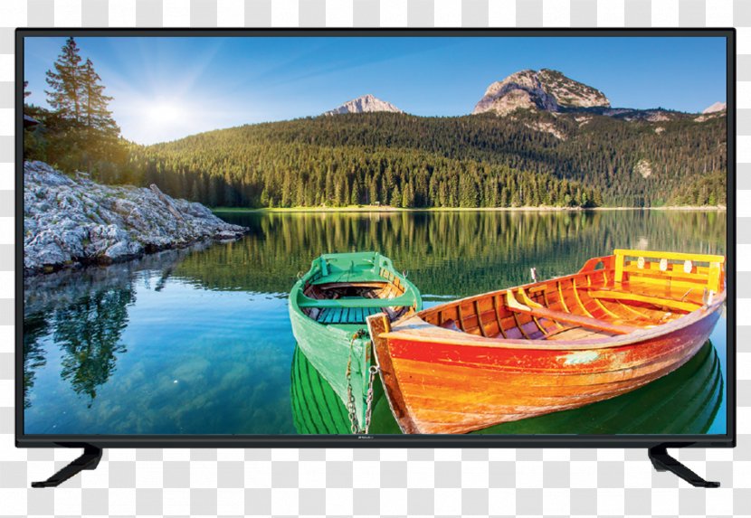 High-definition Television LED-backlit LCD 1080p Set - Display Size - Sandal Transparent PNG