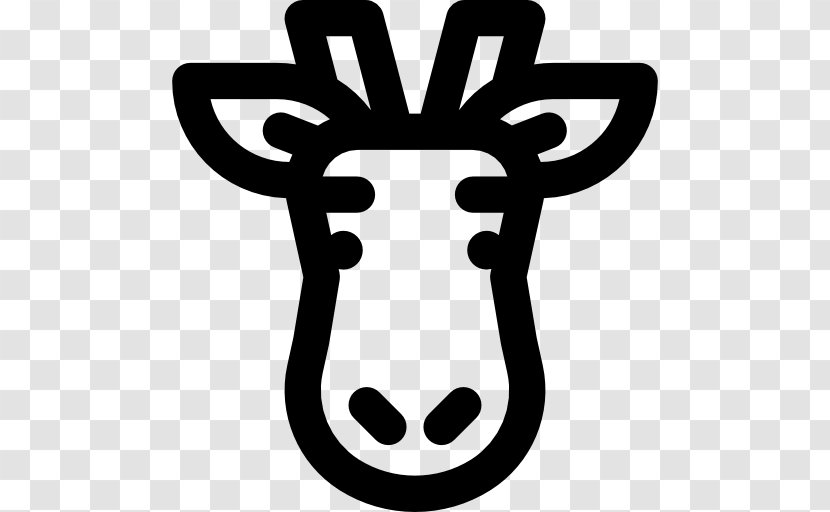 Giraffe Reindeer Animal - Wildlife - Vector Transparent PNG