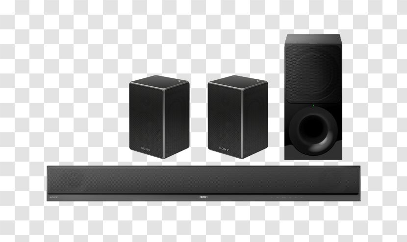 Soundbar Home Theater Systems Subwoofer Loudspeaker Wireless - Speaker - SONY SPEAKERS Transparent PNG