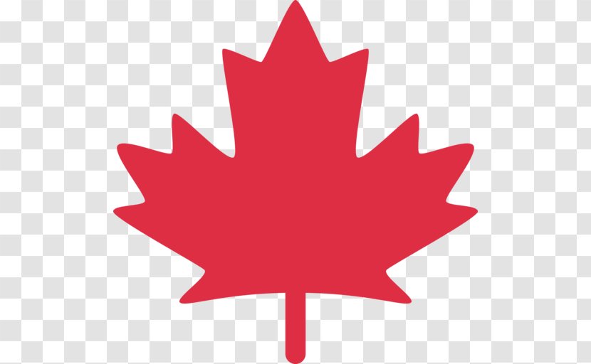 Red Maple Leaf Canada Clip Art Transparent PNG