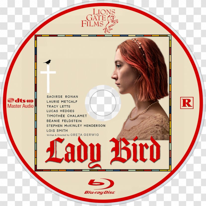 Lady Bird Blu-ray Disc DVD YouTube Film - Hair Coloring Transparent PNG