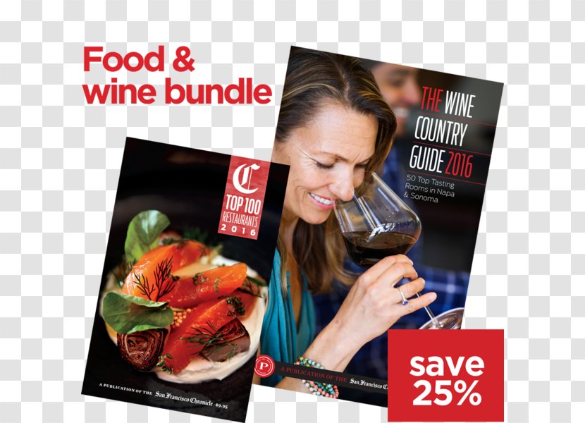 San Francisco Chronicle Sonoma Wine Country - Food Combo Transparent PNG