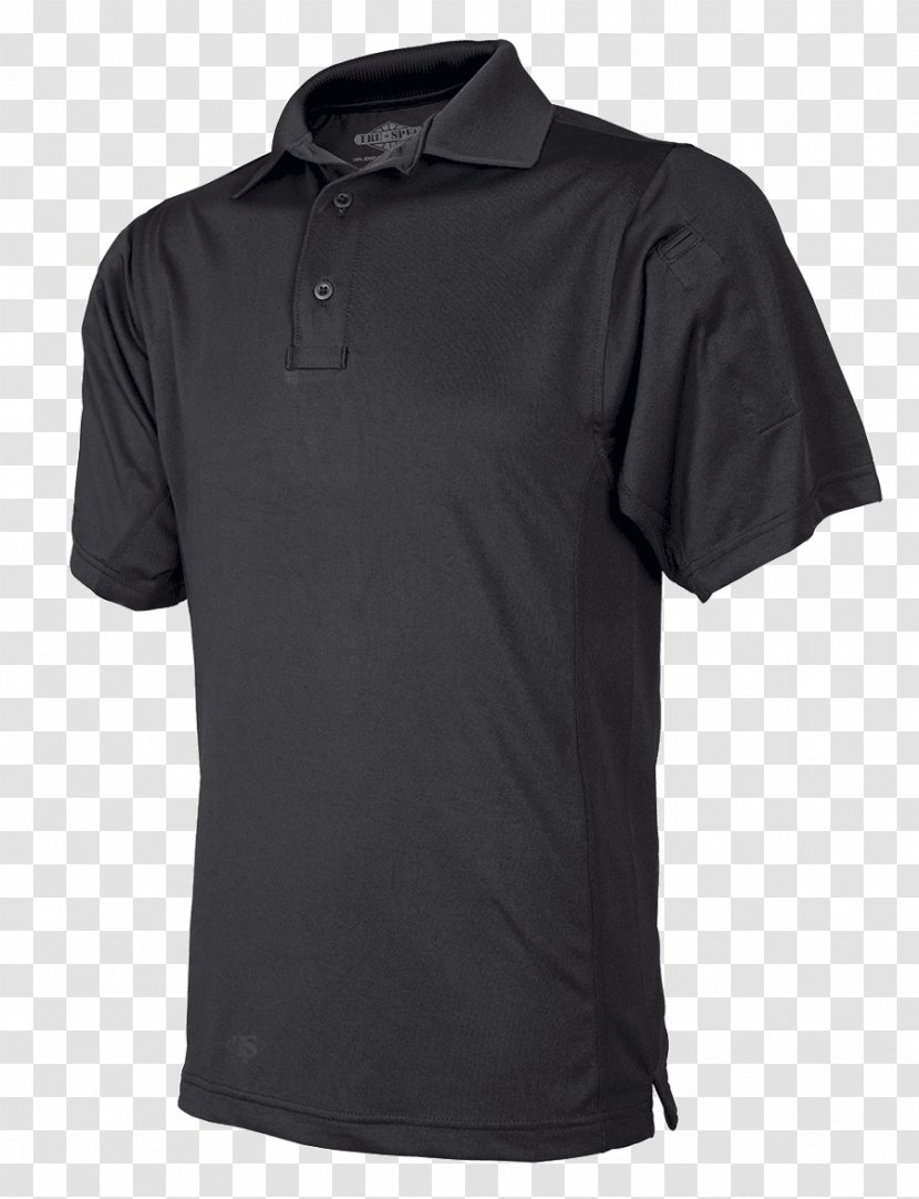 Polo Shirt T-shirt Sleeve Clothing - Black Transparent PNG