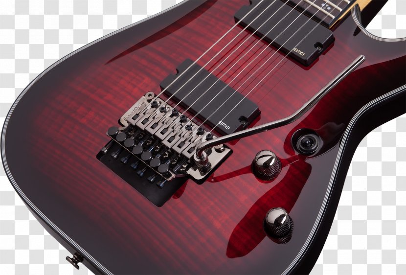 Electric Guitar Bass Schecter C-1 Hellraiser FR Research - Acousticelectric Transparent PNG