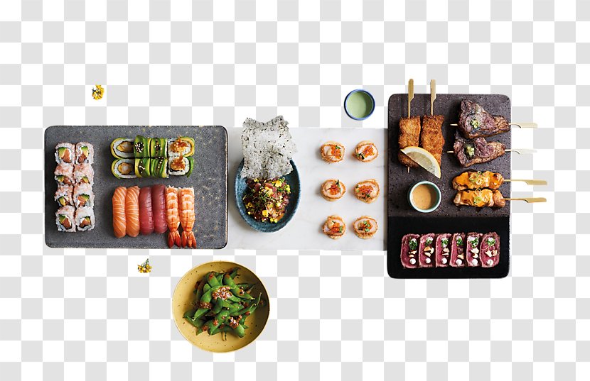 Sticks'n'Sushi Yakitori Asian Cuisine Japanese - Food - Sushi Transparent PNG