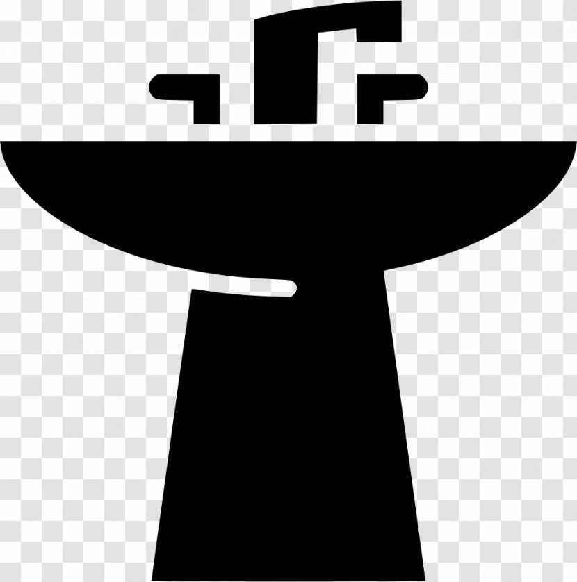 Tap Plumber Bathroom Texas Plumbing Repair - Black And White - Sink Icon Transparent PNG