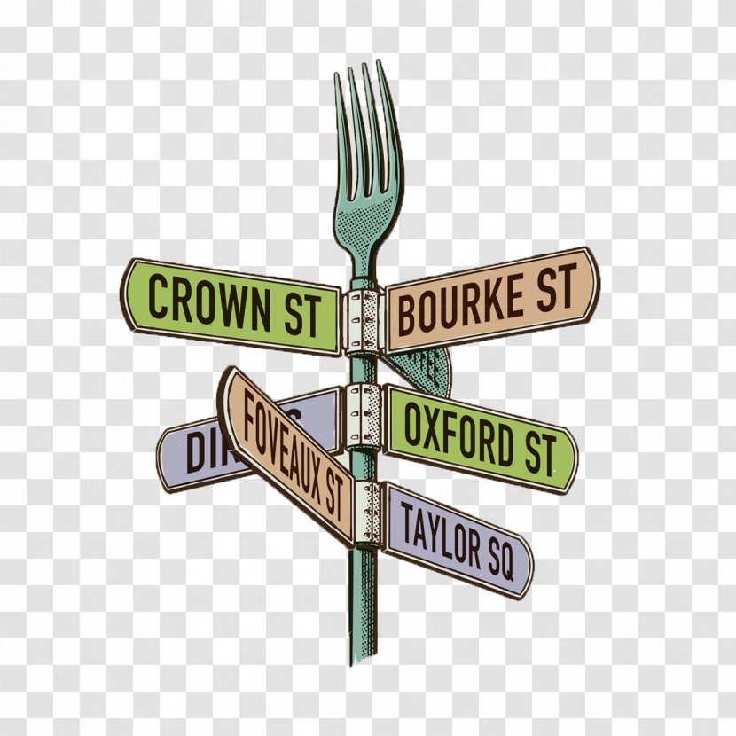 Illustrator Cartoon Illustration - Graphic Designer - Design Fork Signpost Transparent PNG