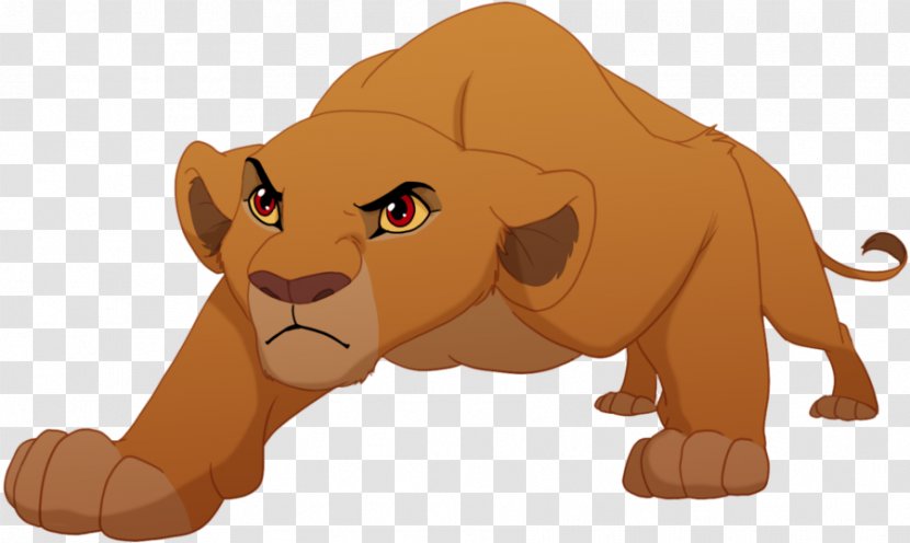 Lion Nala Kiara Simba Whiskers - Cartoon Transparent PNG