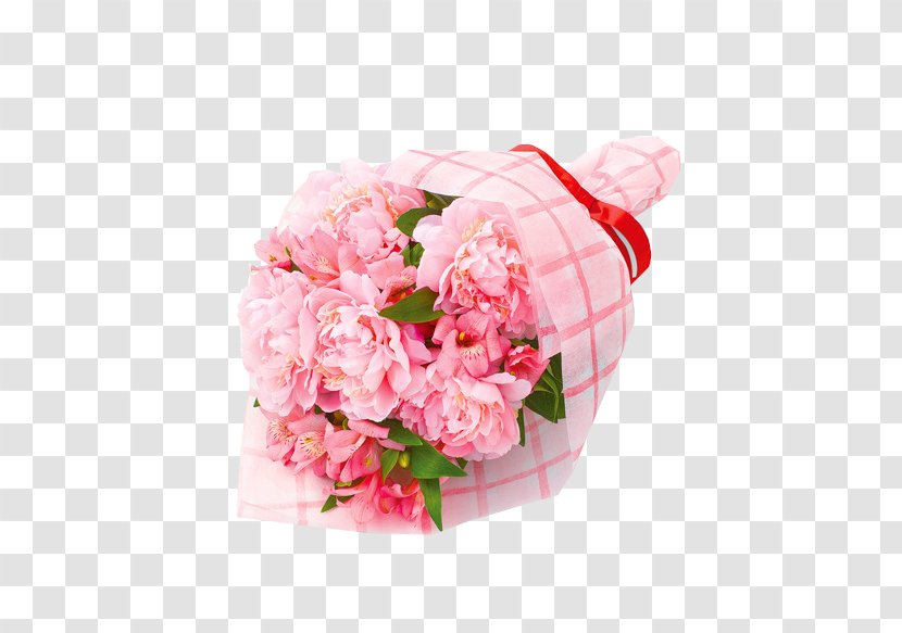 Garden Roses Flower Bouquet Pink - Rose - Of Flowers Transparent PNG