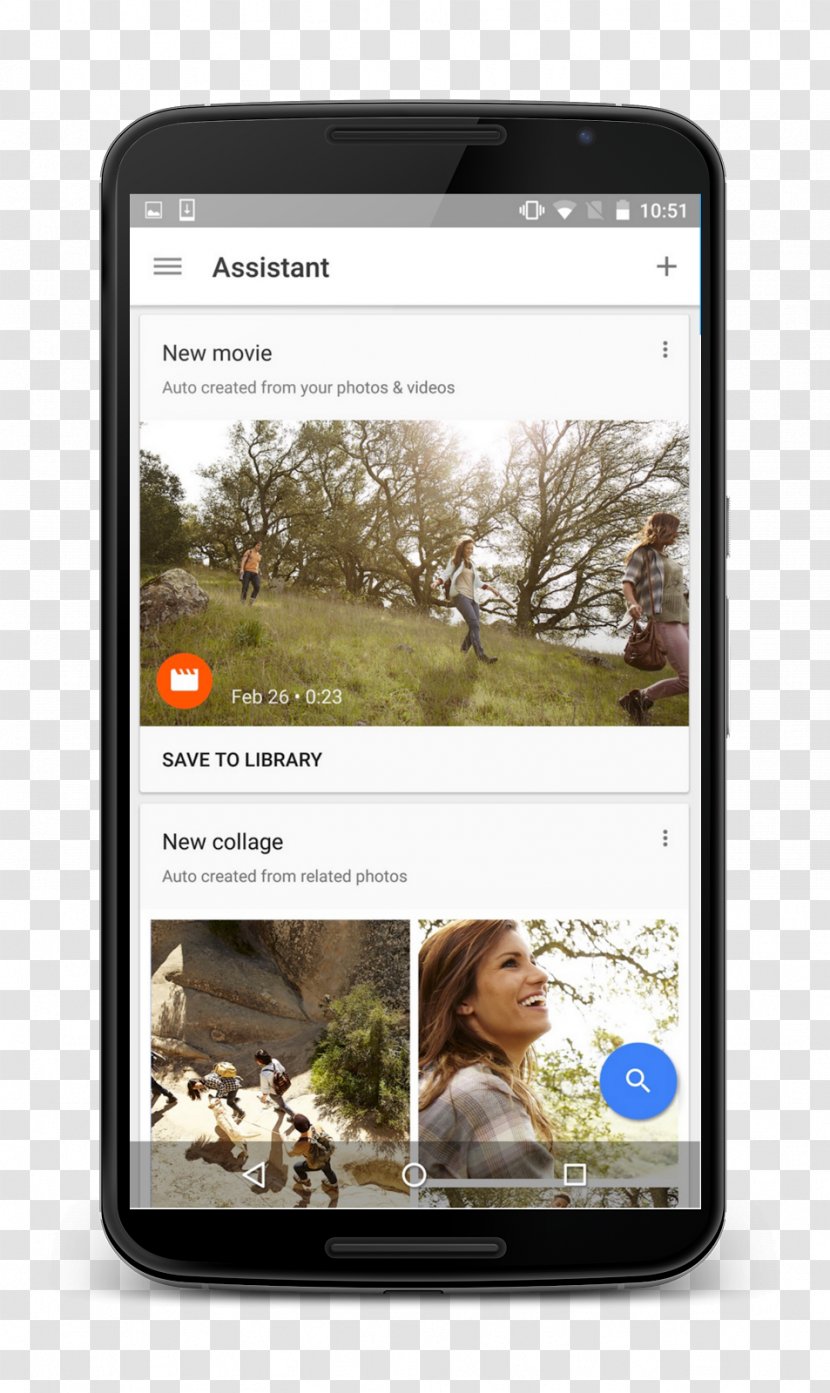 Google Photos I/O Swipe To Search - Gadget Transparent PNG