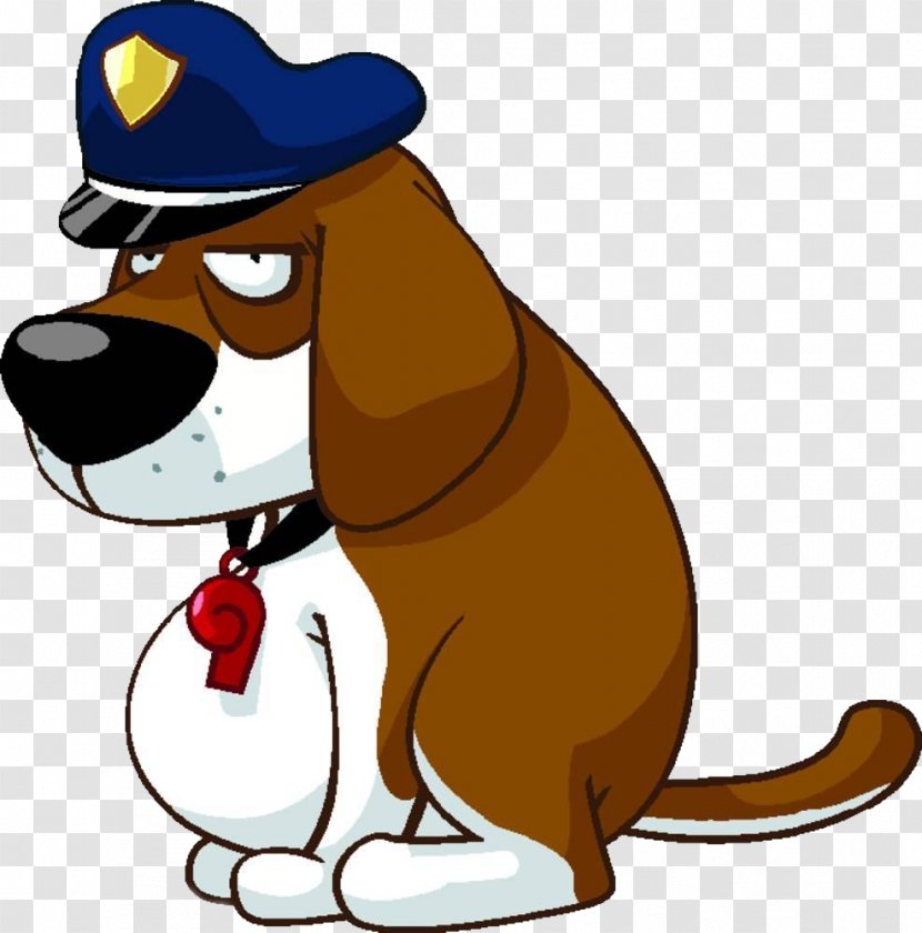 Bull Terrier Police Dog Officer - Royaltyfree - Drowning Transparent PNG