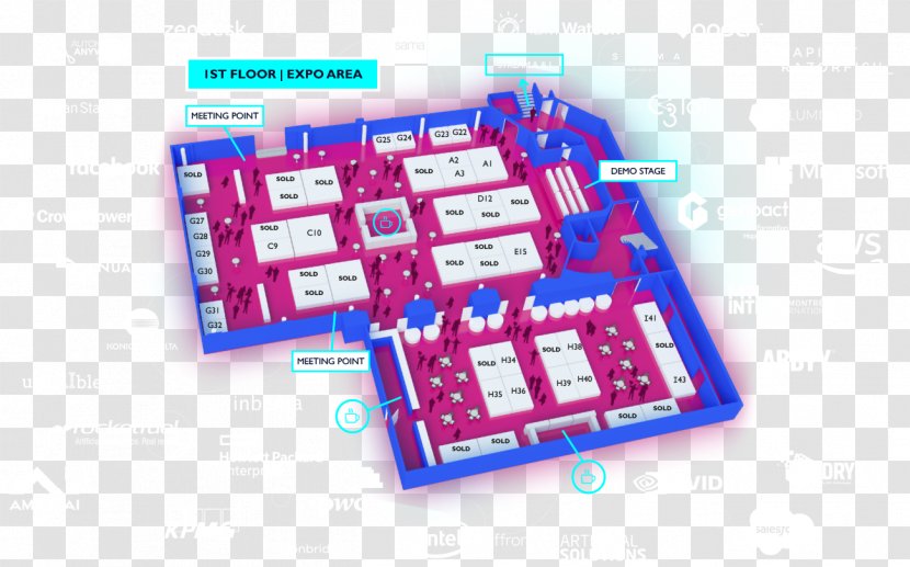 Sands Expo AAPEX 2016 Global Gaming Convention Center Floor Plan - Marina Bay Transparent PNG