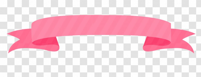 Pink Ribbon - Hand-painted Beautiful Border Transparent PNG