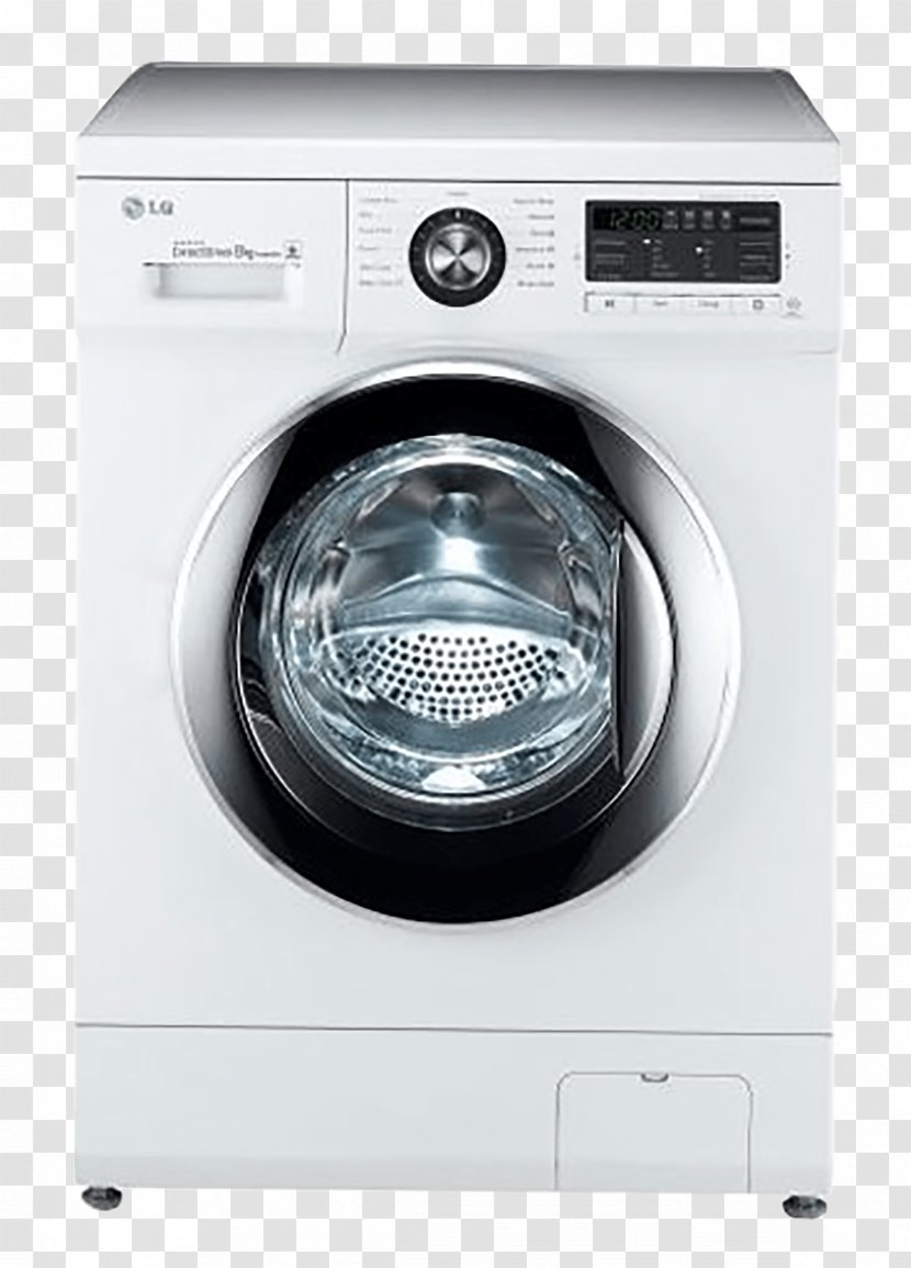Washing Machines LG Electronics Direct Drive Mechanism Clothes Dryer - Electric Motor - Machine Appliances Transparent PNG