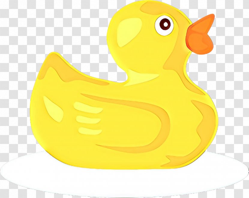 Duck Clip Art Illustration Product Design - Ducks Geese And Swans - Yellow Transparent PNG