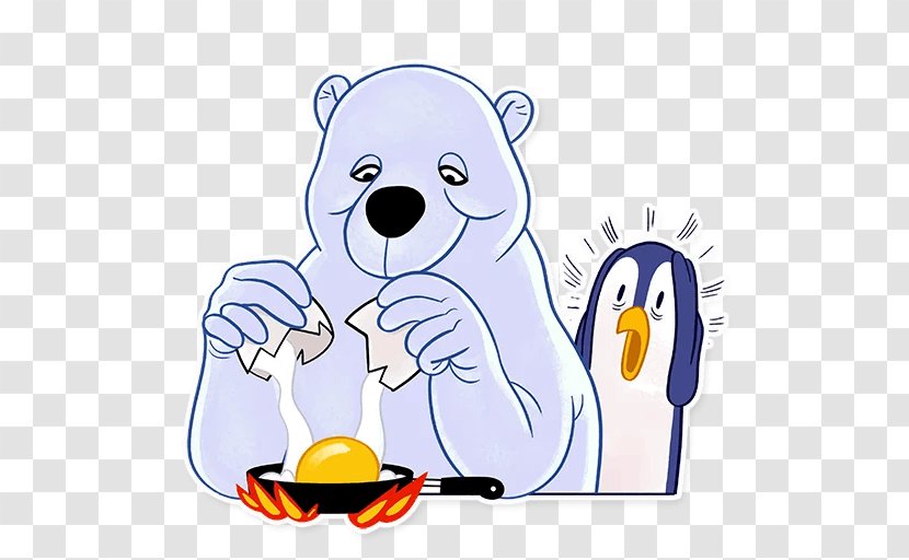 Polar Bear Sticker Clip Art Animal - Dog Like Mammal Transparent PNG