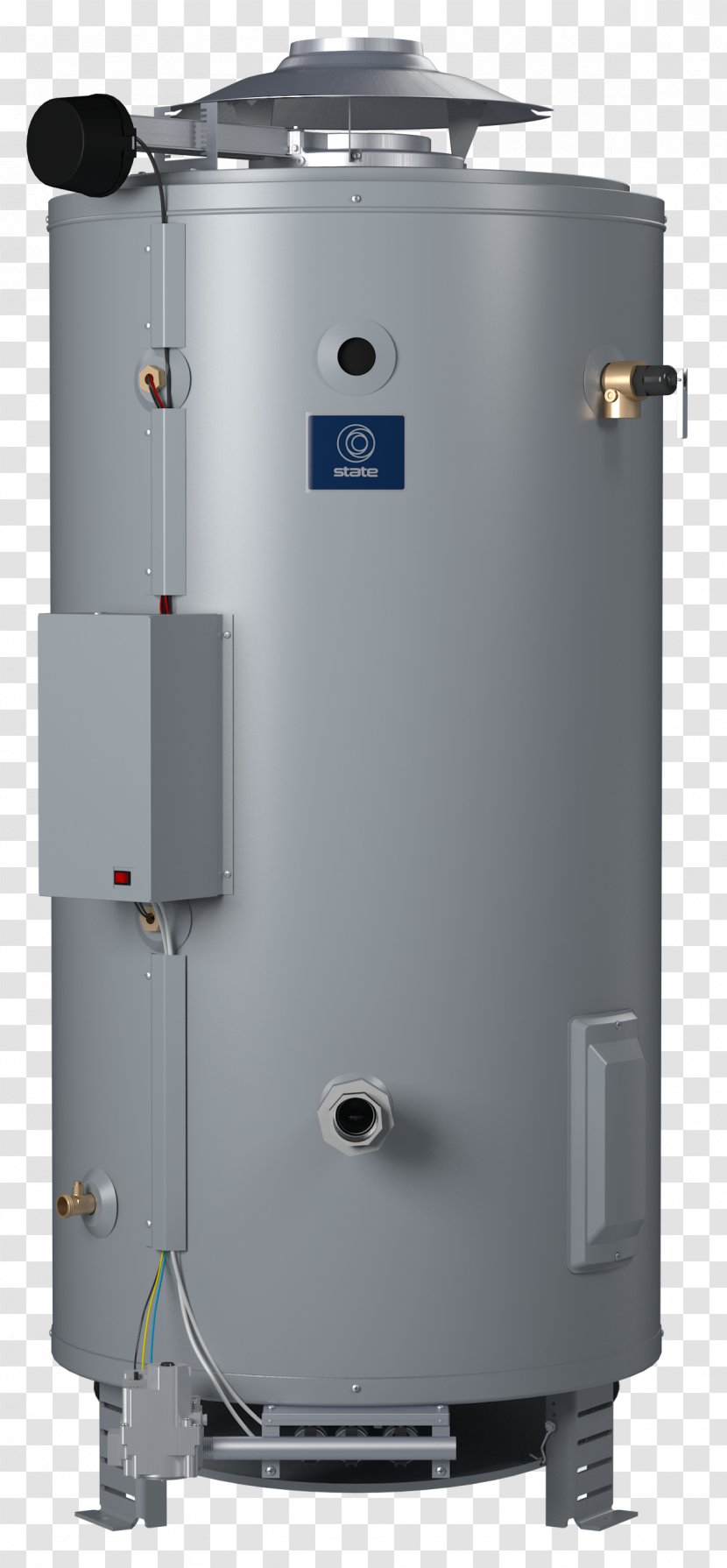 Water Heating A. O. Smith Products Company Natural Gas Heater Bradford White - Damper Transparent PNG