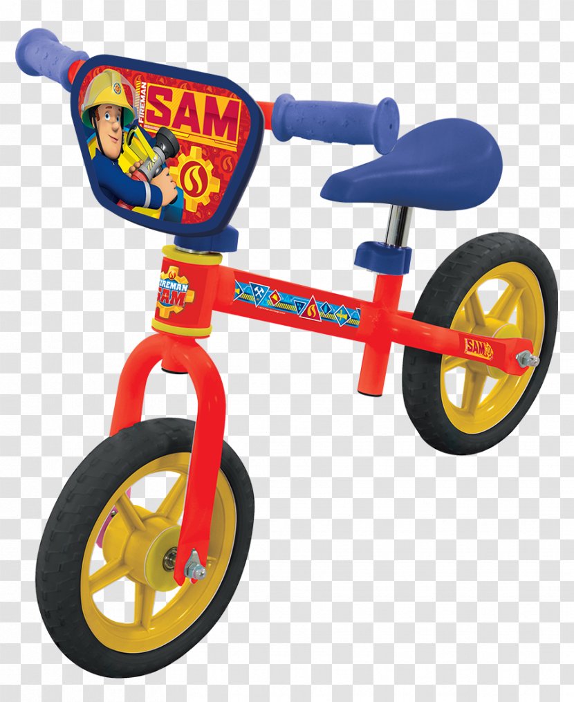 Bicycle Wheels Tricycle Motor Vehicle - Wheel - Fireman Sam Transparent PNG