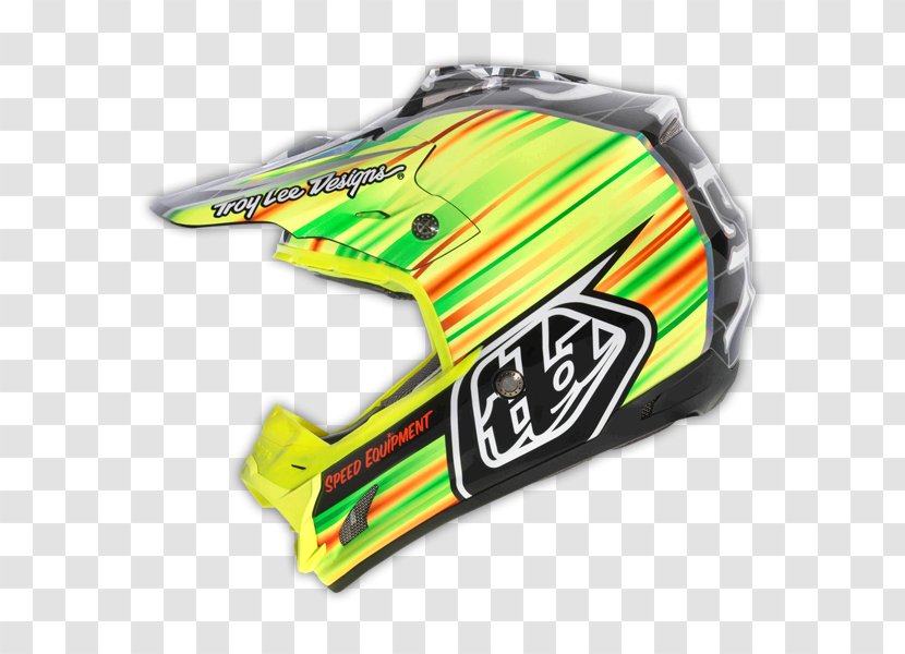 Motorcycle Helmets Troy Lee Designs Monster Energy - Helmet Transparent PNG