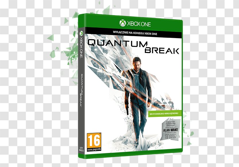 Quantum Break Xbox 360 Alan Wake One Video Game - Software - Minecraft Transparent PNG