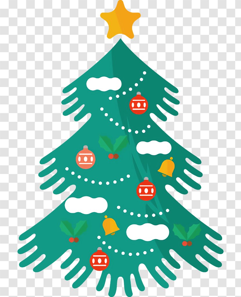 Christmas Tree - Conifer Pine Transparent PNG