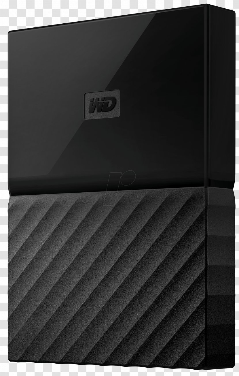 WD My Passport HDD Hard Drives USB 3.0 Western Digital Terabyte - Black Transparent PNG