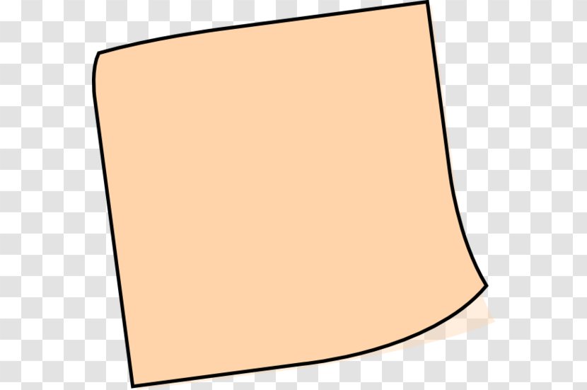 Post-it Note Paper Sticky Notes Clip Art Transparent PNG