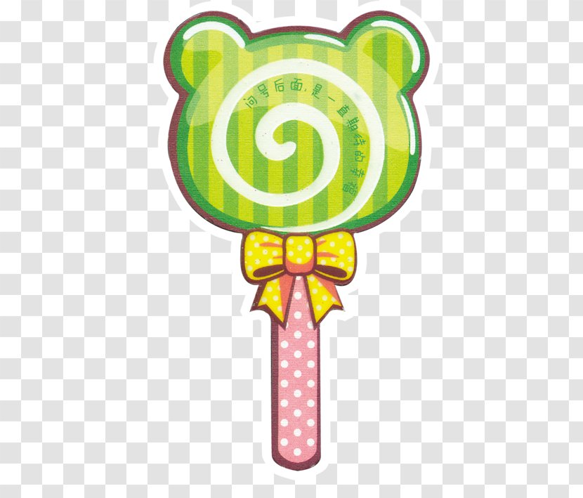 Lollipop Candy Cartoon Drawing - Heart - Bear Transparent PNG