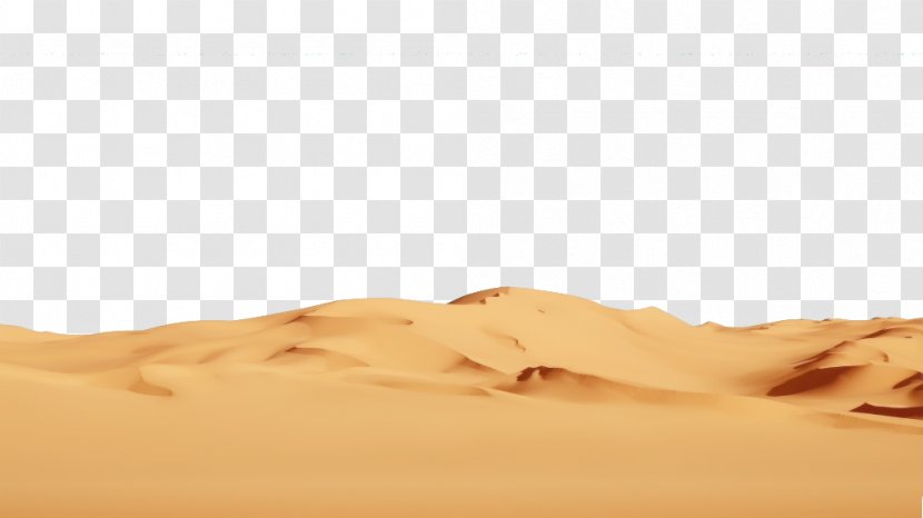 Sahara Erg Sand Desert Brown Transparent PNG