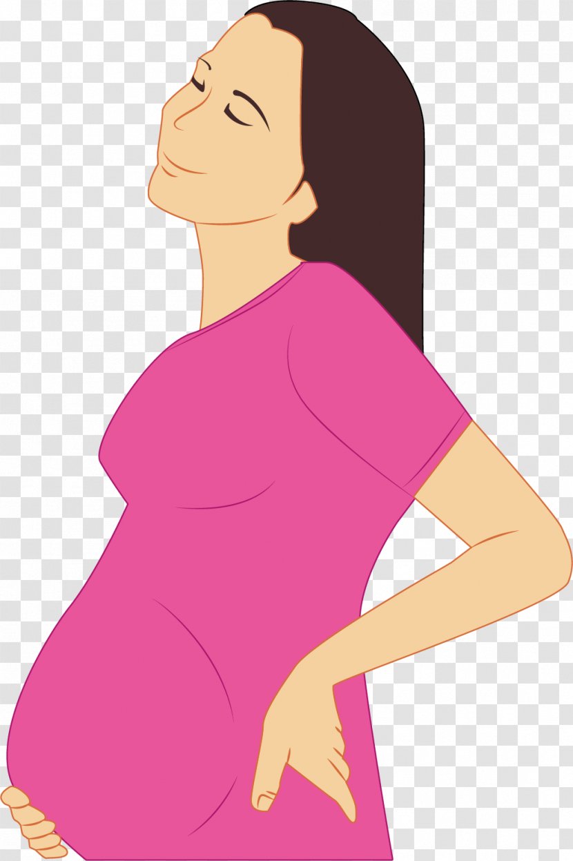 Woman Pregnancy U5b55u5987 - Heart - Casual Pregnant Women Transparent PNG