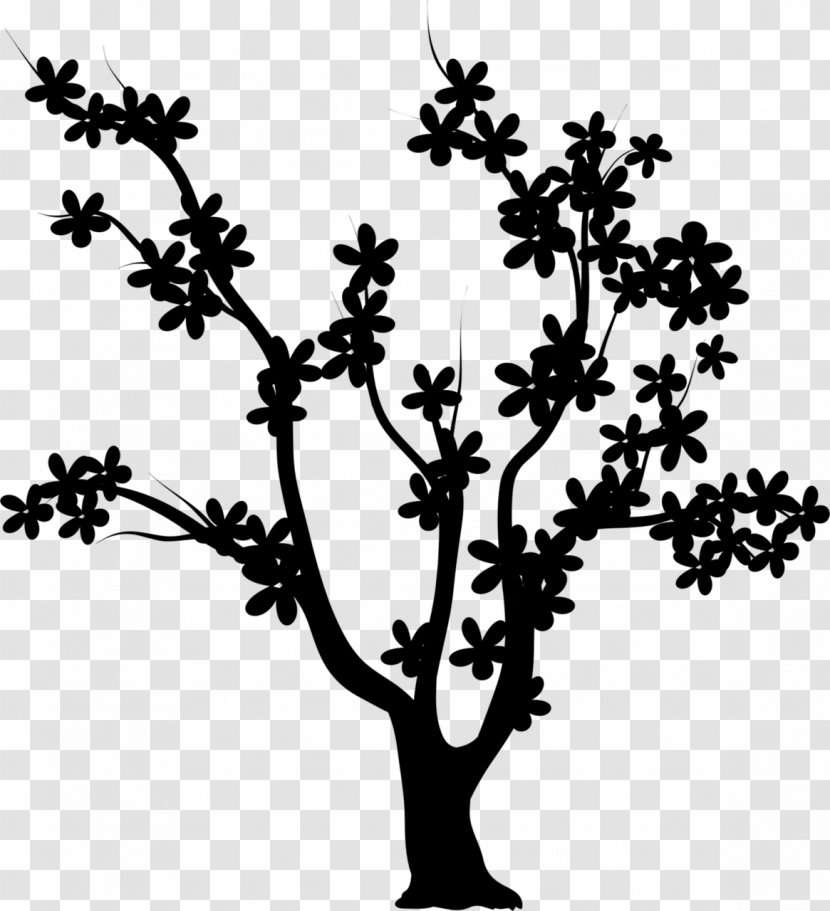 Twig Clip Art Sticker Flower Plant Stem - Branch Transparent PNG