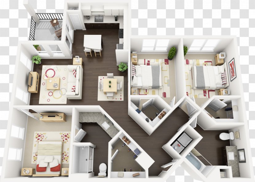 The Gallery At Mills Park Apartments Floor Plan Site Transparent PNG
