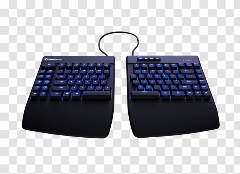 Computer Keyboard Freestyle Edge Gaming Ergonomic Keypad Kinesis Transparent PNG