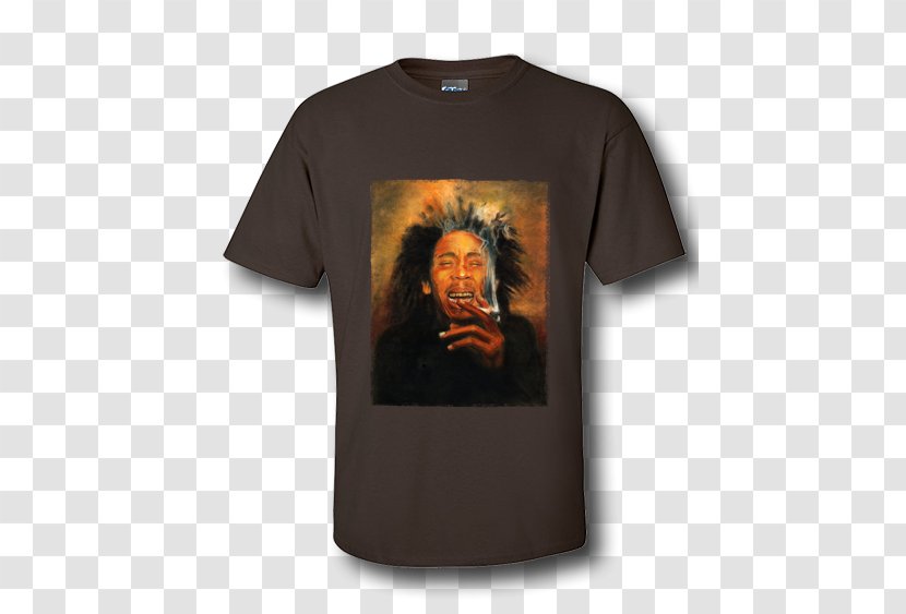 T-shirt Facial Hair Sleeve Font - Bob Marley Transparent PNG