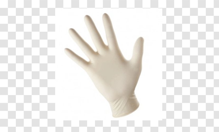 Medical Glove Finger Latex Disposable - Rubber Transparent PNG