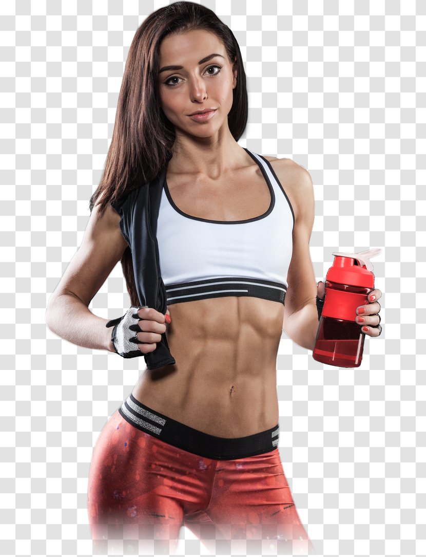 Physical Fitness Exercise Model Bodybuilding Centre - Cartoon Transparent PNG