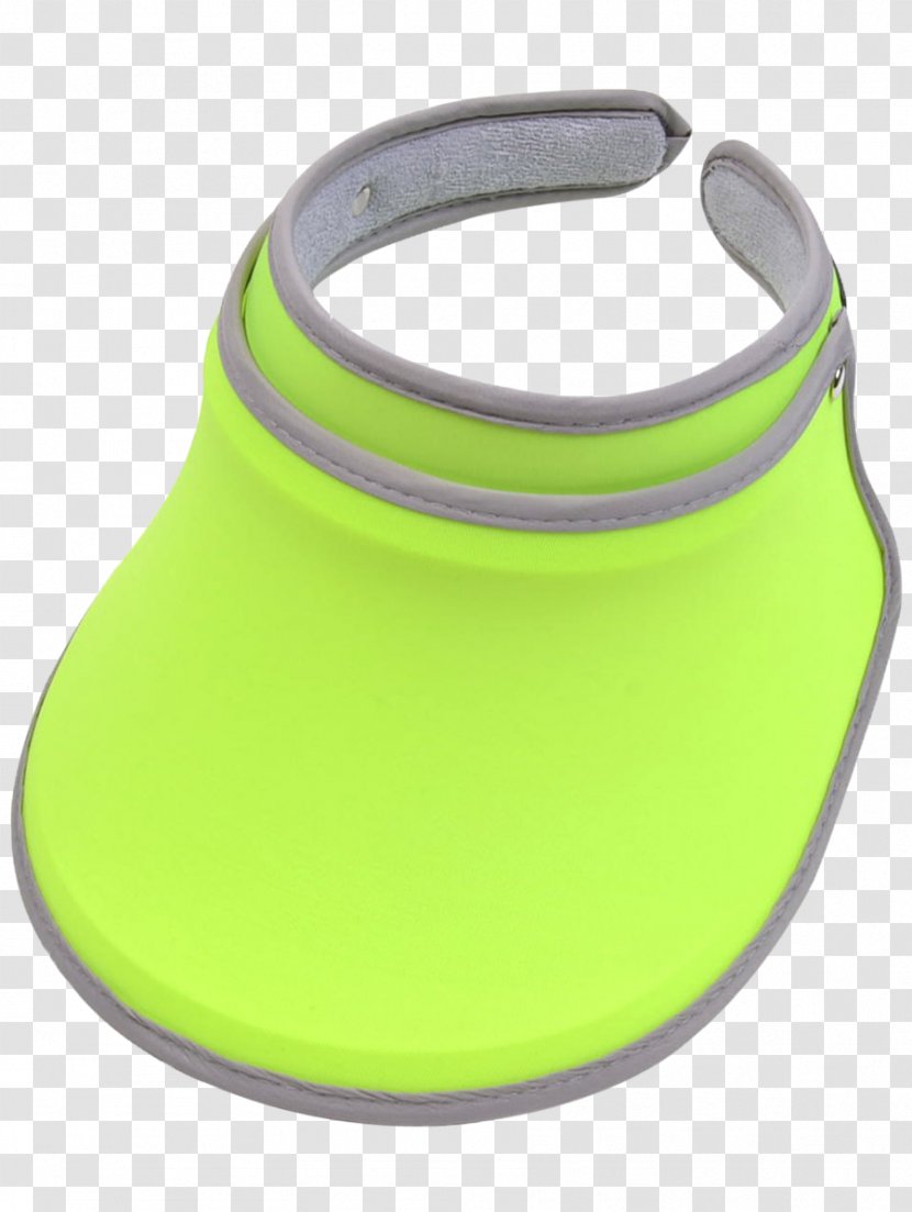 Hat Visor Green Yellow Sun Protective Clothing - Cheap Neon Backpacks Transparent PNG