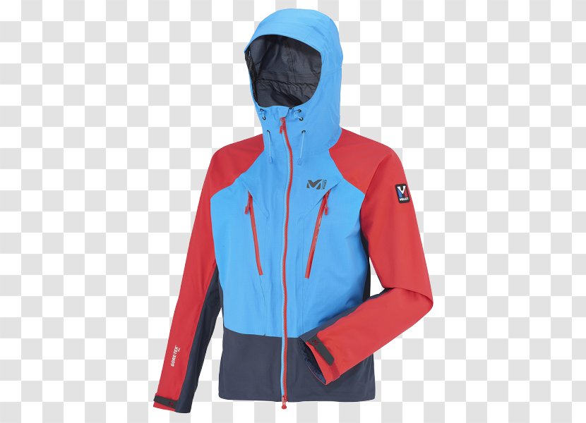Gore-Tex Jacket Millet Clothing Mountaineering - Climbing Shoe Transparent PNG