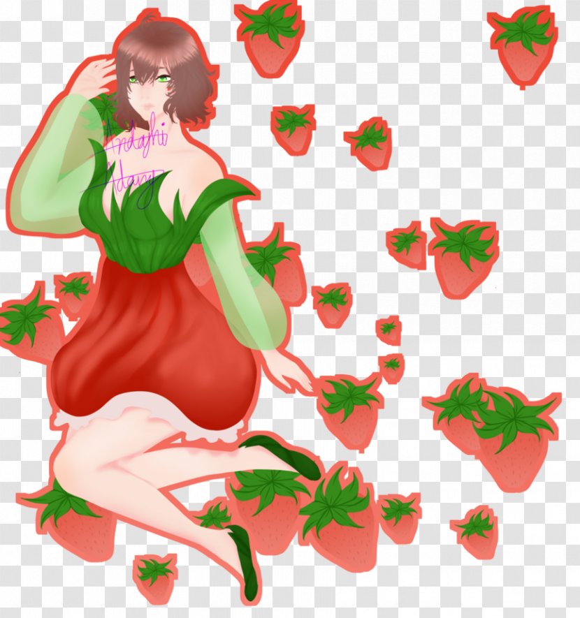 Strawberry Christmas Ornament Clip Art - Food Transparent PNG