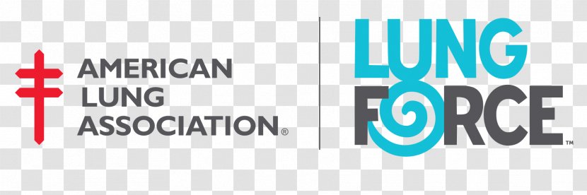 Logo LUNG FORCE Walk - Lung Association - Detroit BrandDesign Transparent PNG