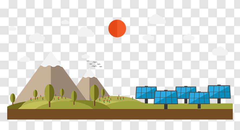 Juliana Hahn Industry Hospitality Copywriting Cartoon - Sky - Solar Farm Transparent PNG