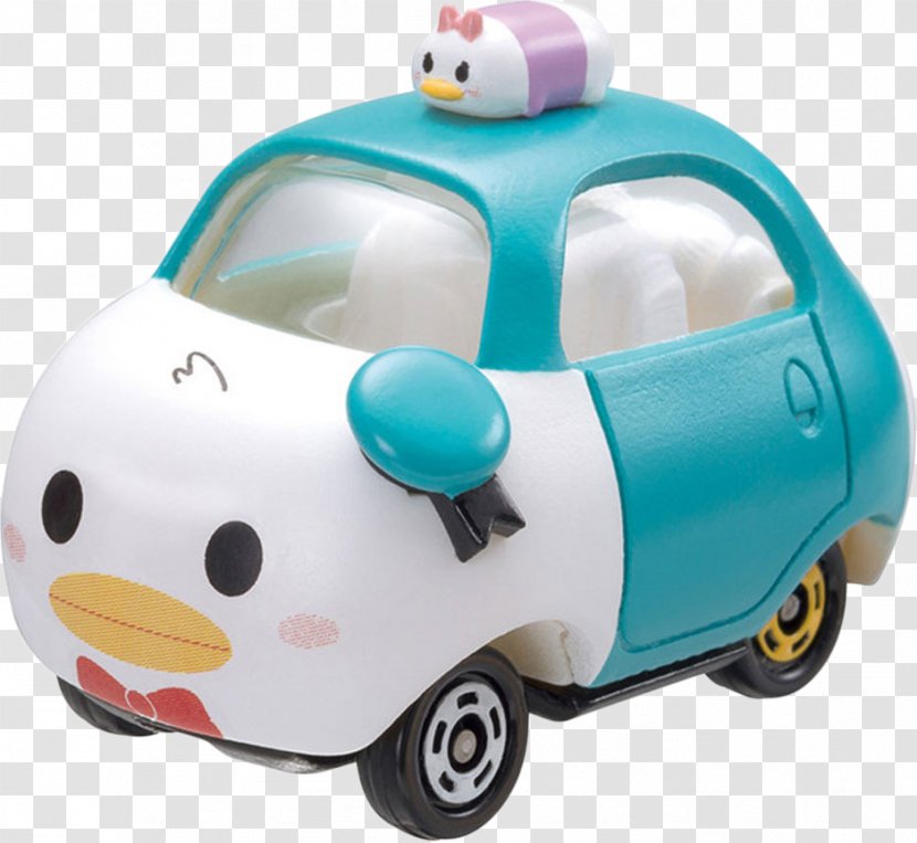 Disney Tsum Mickey Mouse Donald Duck Minnie Tomica - Walt Company - Cute Little Toy Car Transparent PNG