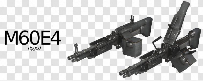 Battlefield 3 Call Of Duty 4: Modern Warfare M60 Machine Gun Medal Honor: Warfighter Barrel - Weapon Transparent PNG
