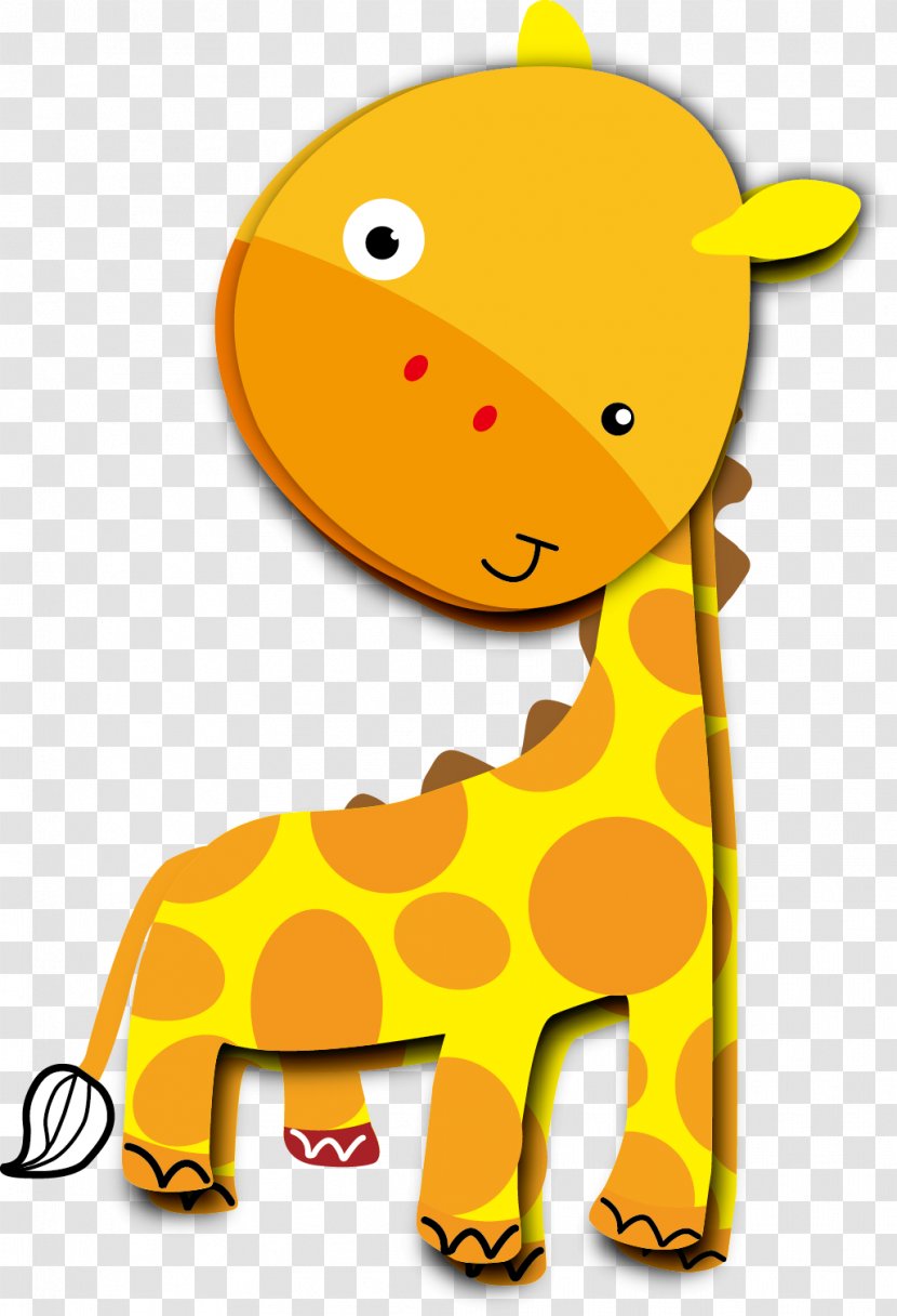 Northern Giraffe Drawing Clip Art - Carnivoran Transparent PNG