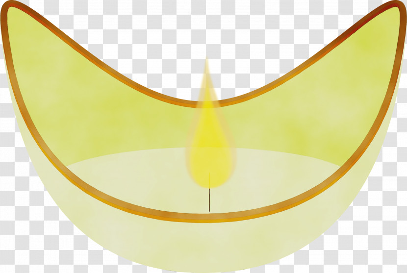 Yellow Angle Transparent PNG