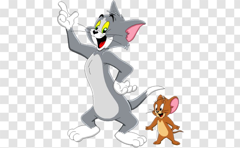 Tom Cat Jerry Mouse And Film - Watercolor Transparent PNG