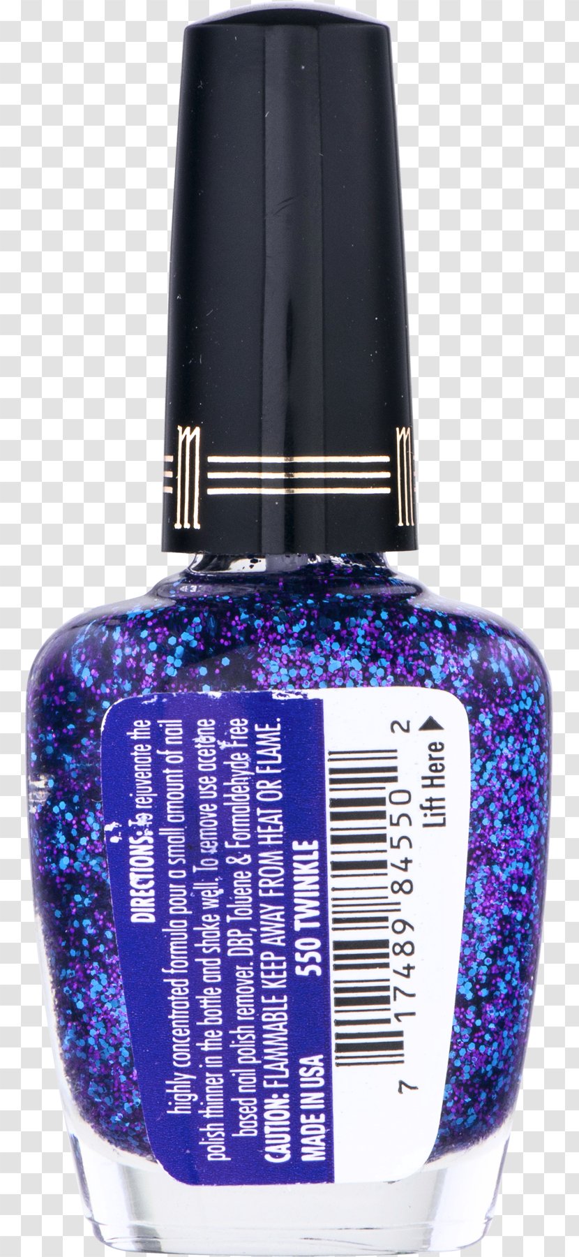 Nail Polish Glitter Milani Lacquer Fluid Ounce - Hand Transparent PNG